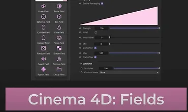 Изображение курса Cinema 4D: Поля (Fields)