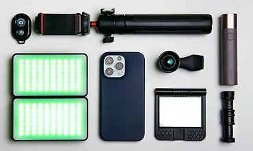 Изображение курса Гайд по выбору оборудования для съемки на смартфон и камеру