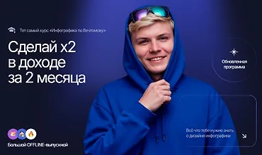 Изображение курса Инфографика по Вечтомову