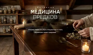 Изображение курса Интенсив Медицина предков
