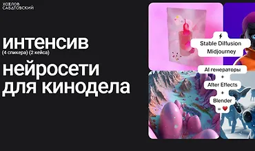 Изображение курса Интенсив нейросети для кинодела