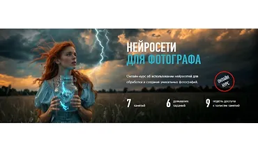 Изображение курса Курс Нейросети для фотографа