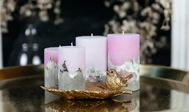 Изображение курса Курс по созданию бетонных свечей