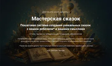 Изображение курса Мастерская сказок