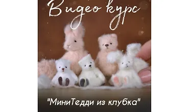 Изображение курса МиниТедди из клубка