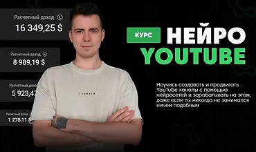 Изображение курса Нейро Youtube