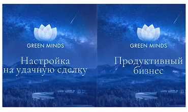 Изображение курса Нейромедитации GREEN MINDS «Настройка на удачную сделку», «Продуктивный бизнес»