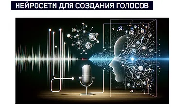 Изображение курса Нейросети для создания голосов