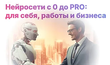Изображение курса Нейросети с 0 до PRO: для себя, работы и бизнеса