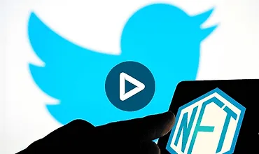 Изображение курса NFT в Twitter