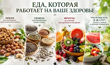 Изображение курса Орехи: как употреблять, чтобы приносили пользу? Семена: как употреблять? Какие лучше?