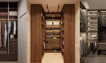 Изображение курса Особенности проектирования гардеробных. Системы хранения и методы организации порядка