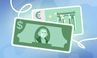 Изображение курса Почему евро не заменит доллар