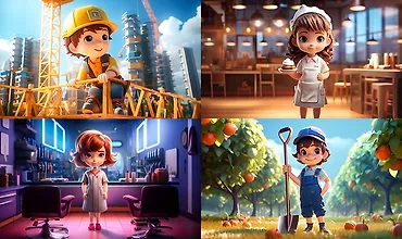 Изображение курса Практика генерации изображений с помощью нейросетей. Пройдите практику генерации изображений в MidJourney с разными сценариями работы.