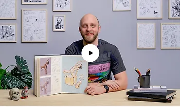 Изображение курса Рисование фигуры человека и выразительных поз 