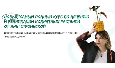 Изображение курса Самый полный курс по лечению и реанимации комнатных растений
