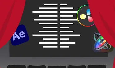 Изображение курса Создание финальных титров в DaVinci Resolve, Apple Motion, Adobe After Effects