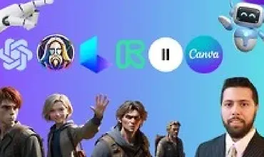 Изображение курса Создавайте анимационные видеорассказы с помощью ИИ и постоянными персонажами