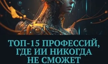 Изображение курса Топ-15 профессий, где ИИ никогда не сможет заменить человека