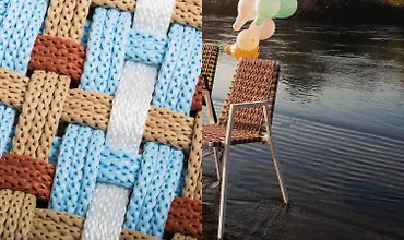 Изображение курса Яркие стулья в плетеной технике