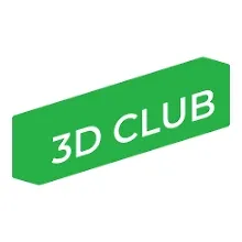 3D CLUB logo