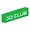 3D CLUB logo